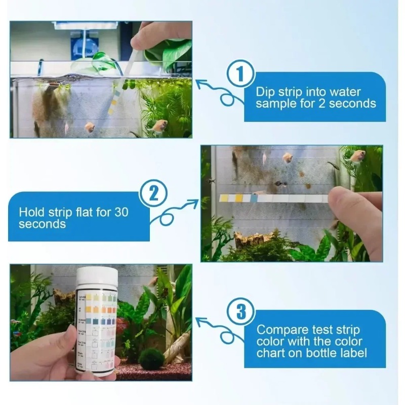 Aquarium Test Strip  Freshwate - Water Testing Kit recensie en prijs