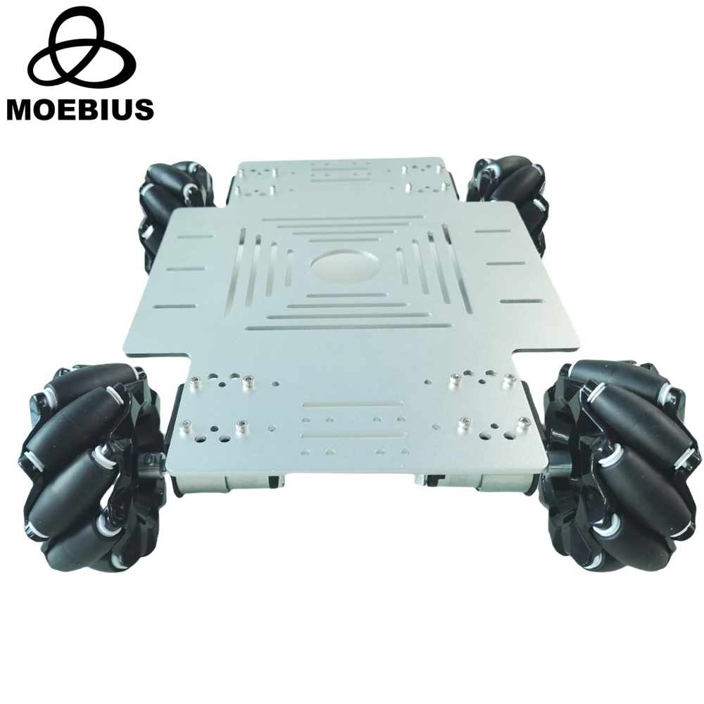 25KG Load 4WD Mecanum Wheel Ro - Robot Arm Motor recensie en prijs