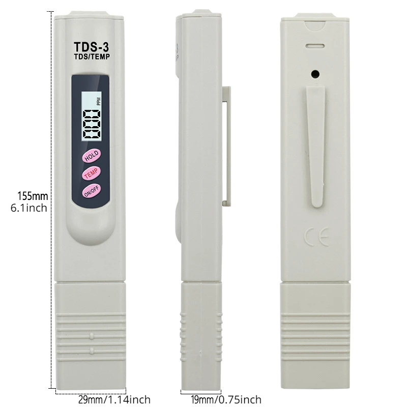1/3 Pcs Portable LCD Digital T - Water Testing Kit recensie en prijs