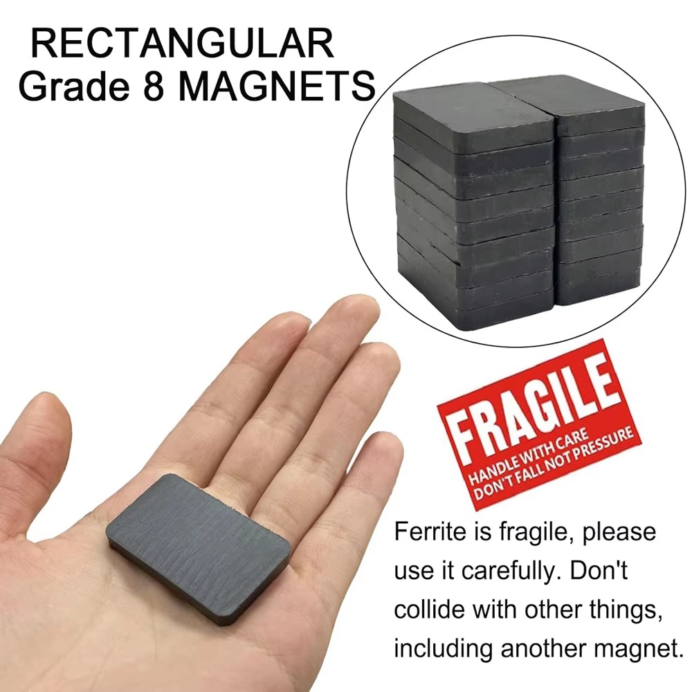 8/12pcs Ferrite Ceramic Blocks - Hobby Is Science recensie en prijs