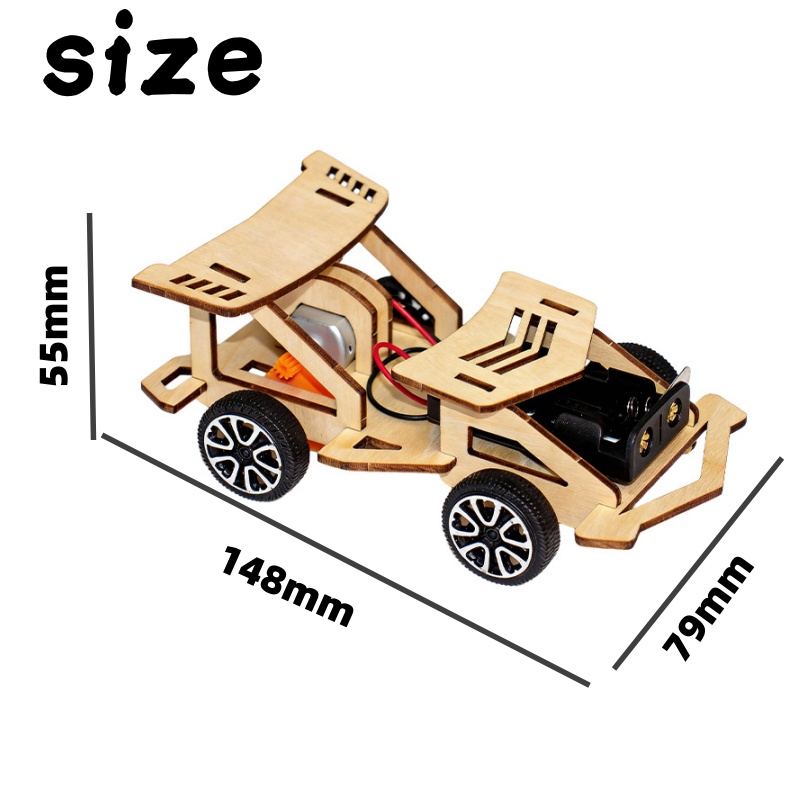 DIY Assembly Racing Car Small  - Science Hobby Kit recensie en prijs