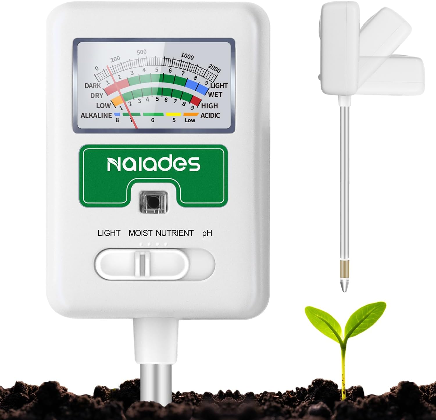 Soil Moisture Meter for Plants - Water Testing Kit recensie en prijs