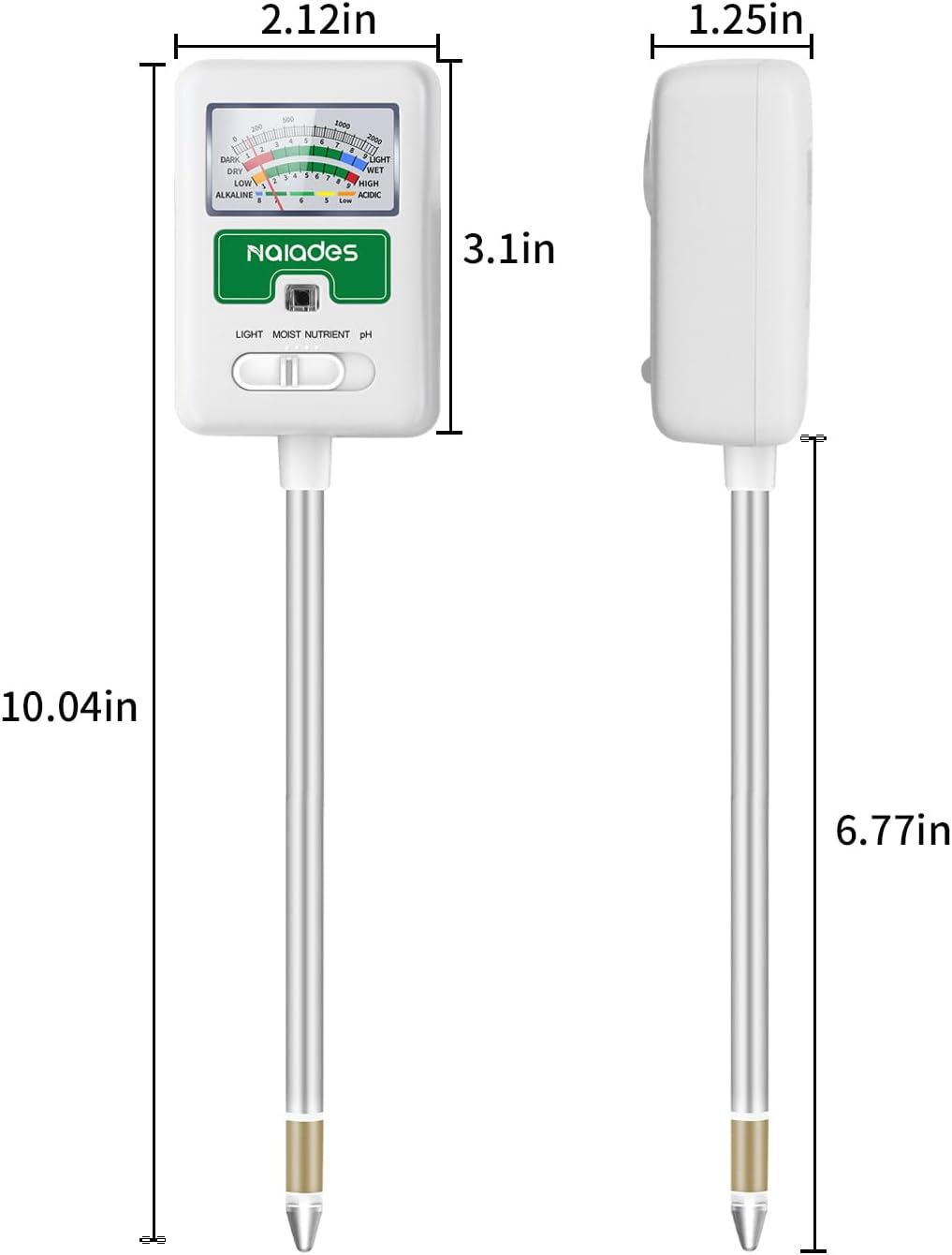 Soil Moisture Meter for Plants - Water Testing Kit recensie en prijs