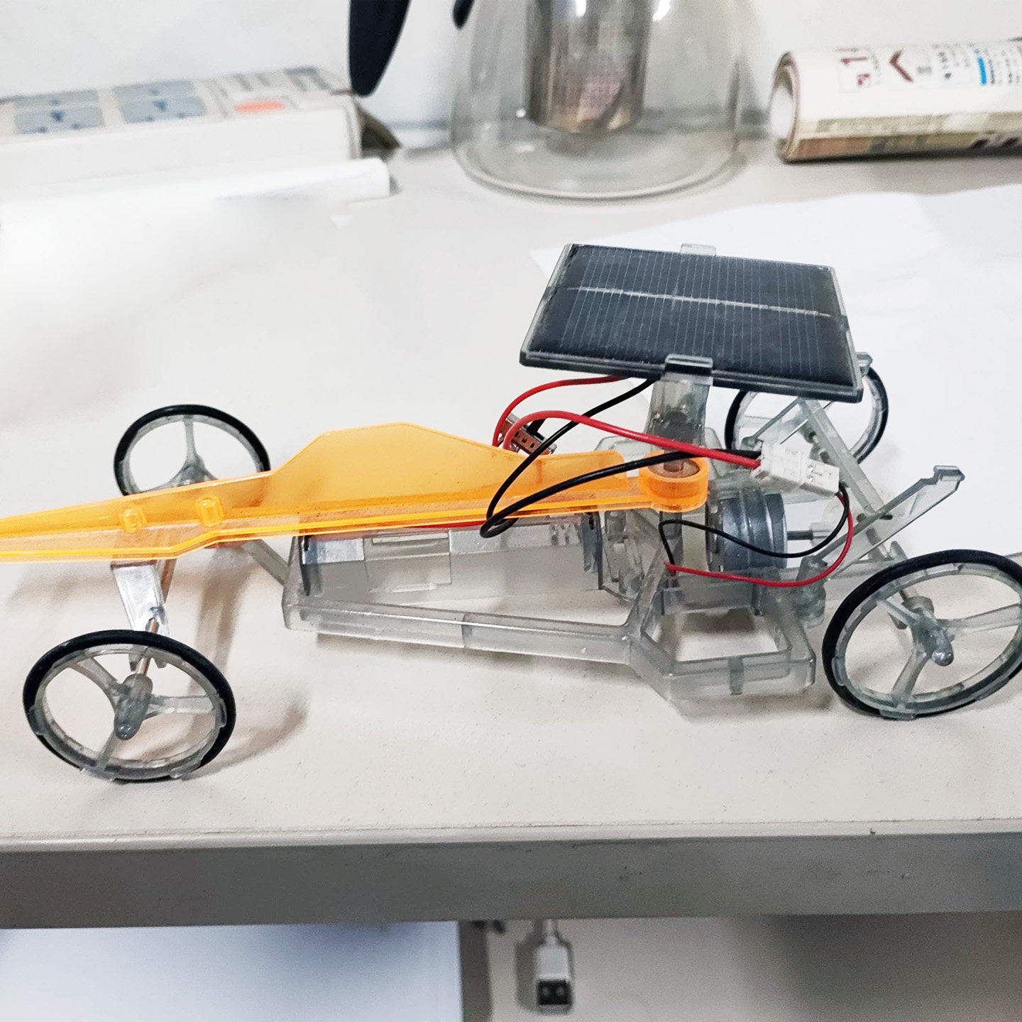 Solar Powered Electric Car Mod - Science Hobby Kit recensie en prijs