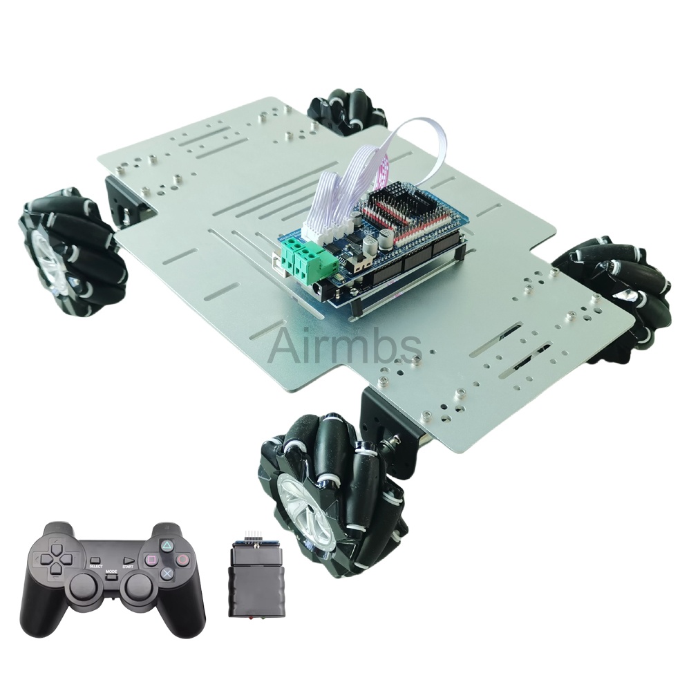 25KG Load 4WD Mecanum Wheel Ro - Robot Arm Motor recensie en prijs