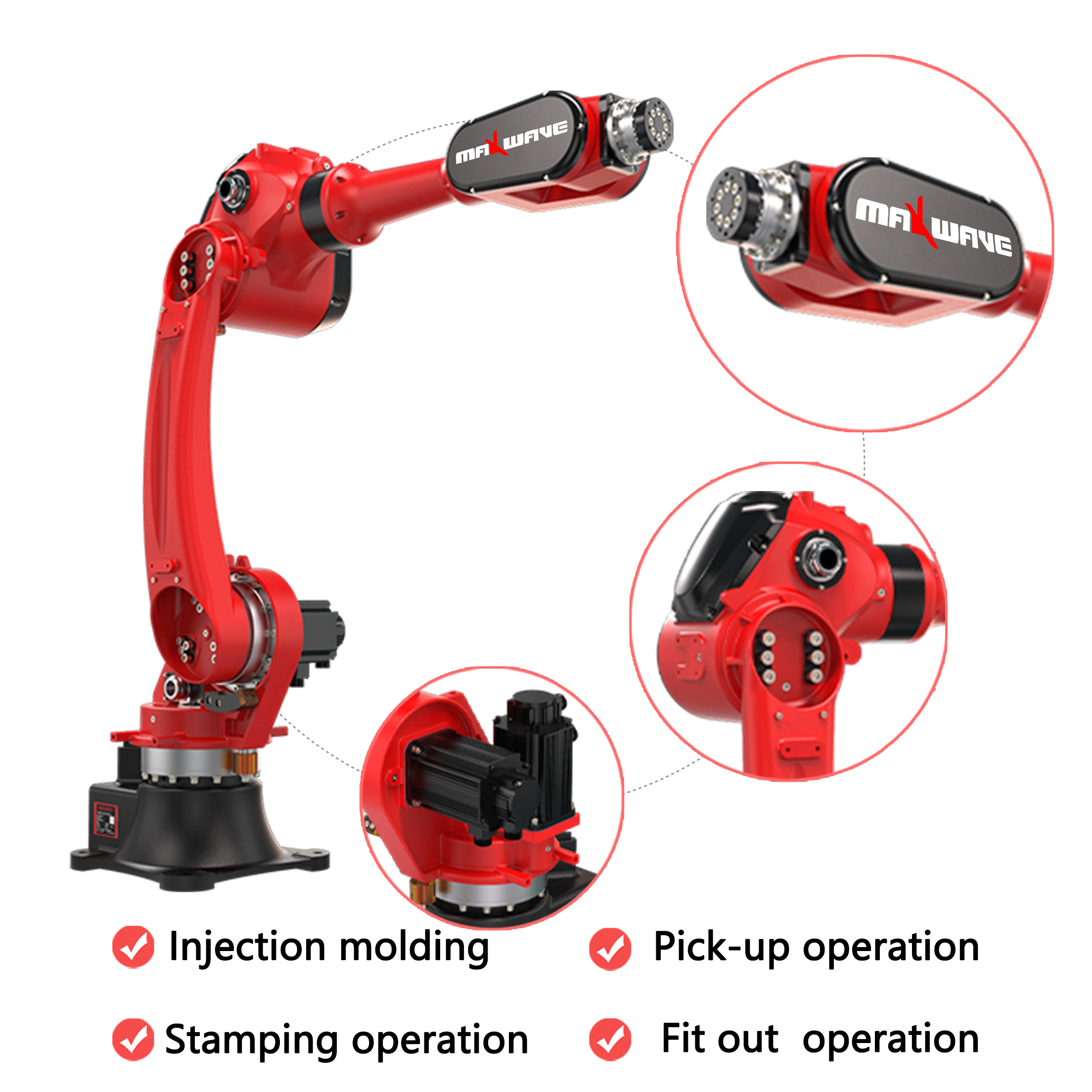 Maxwave Precision Robotic Arm  - Robot Arm Motor recensie en prijs
