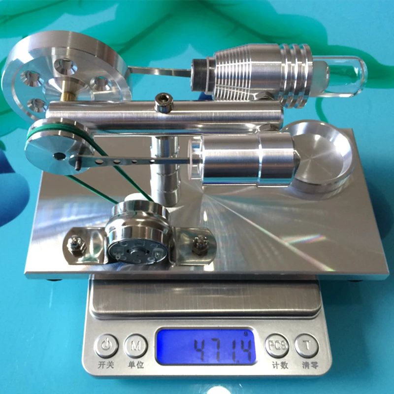Steam Engine Hobby Springing E - Science Hobby Kit recensie en prijs