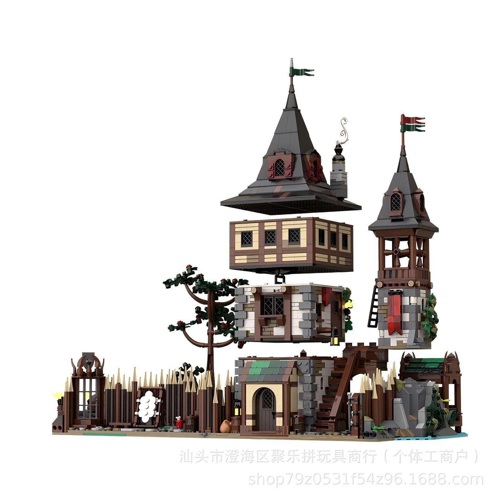 MOC Bear King Castle Mosaic Bu - Hobby Is Science recensie en prijs