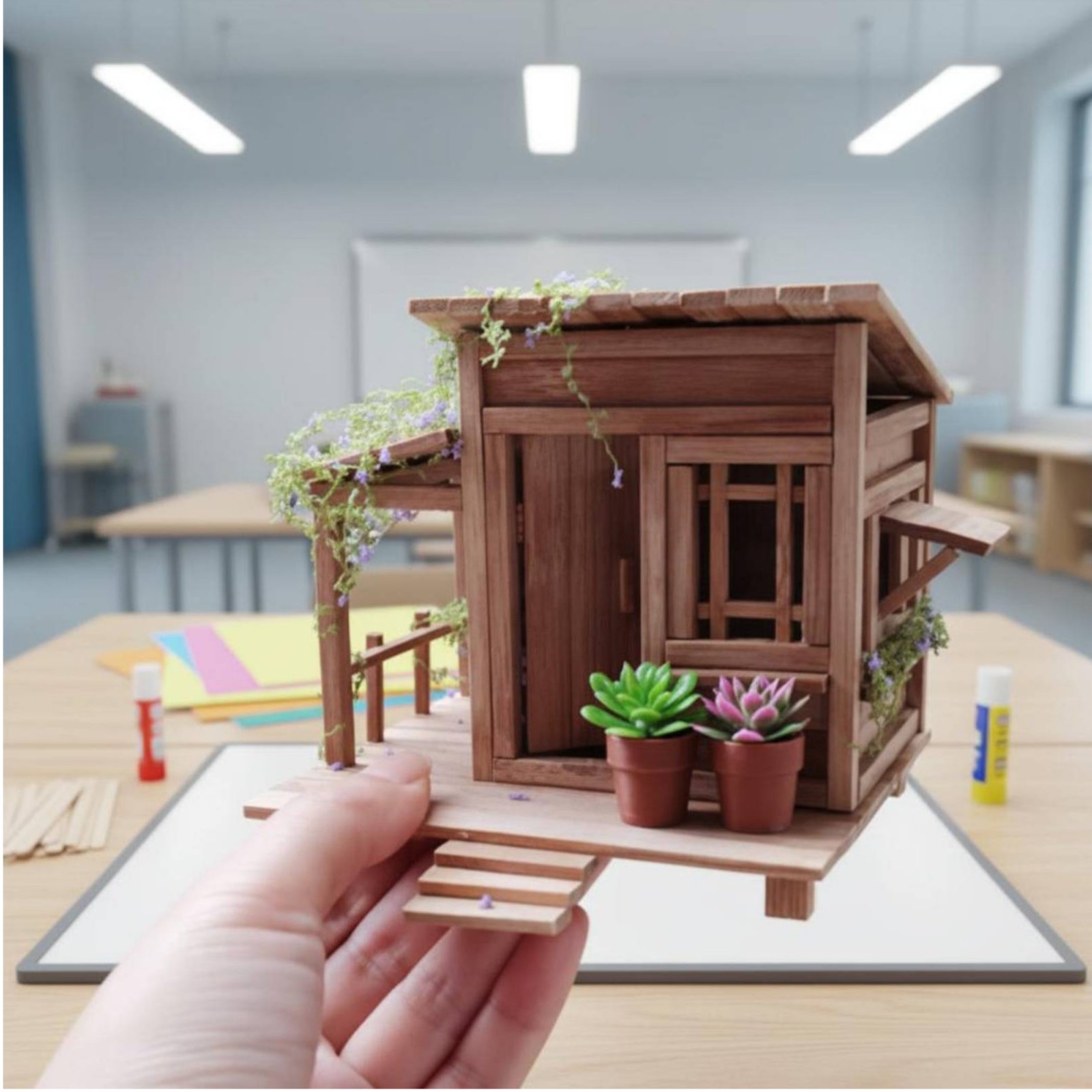 DIY Bamboo House Kit Relaxing  - Science Hobby Kit recensie en prijs
