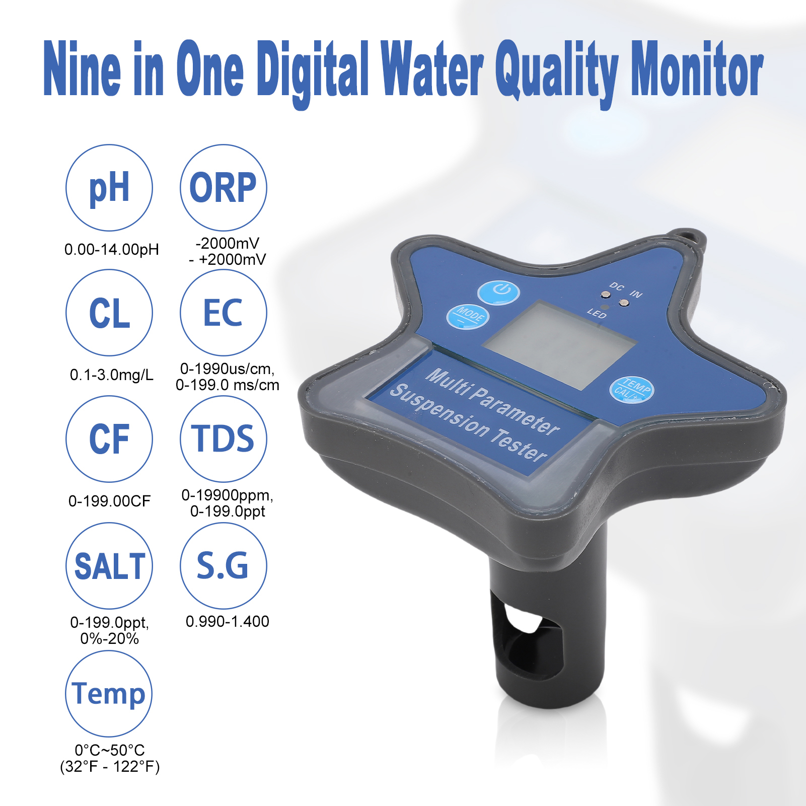 BT Water Quality Monitor Nine  - Water Testing Kit recensie en prijs