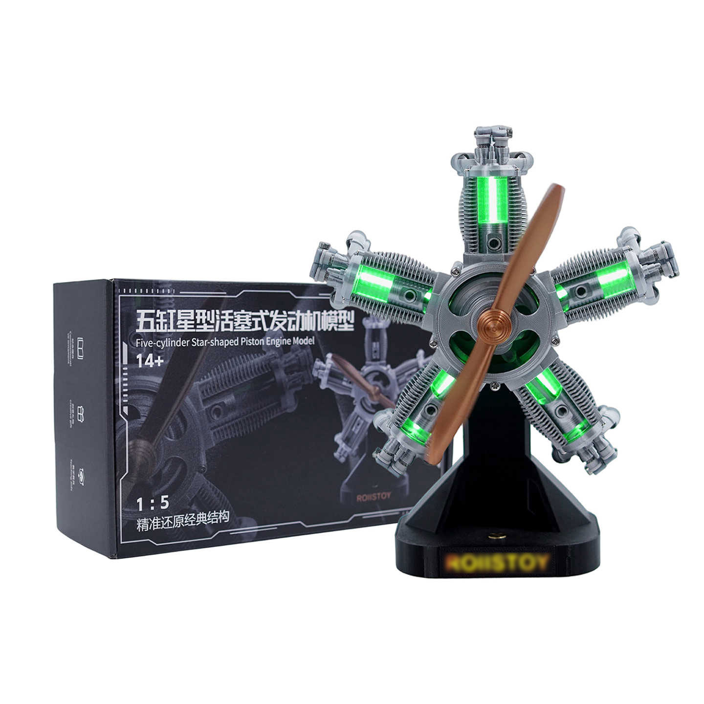 1:5 Scale 5-Cylinder 4-Stroke  - Hobby Is Science recensie en prijs