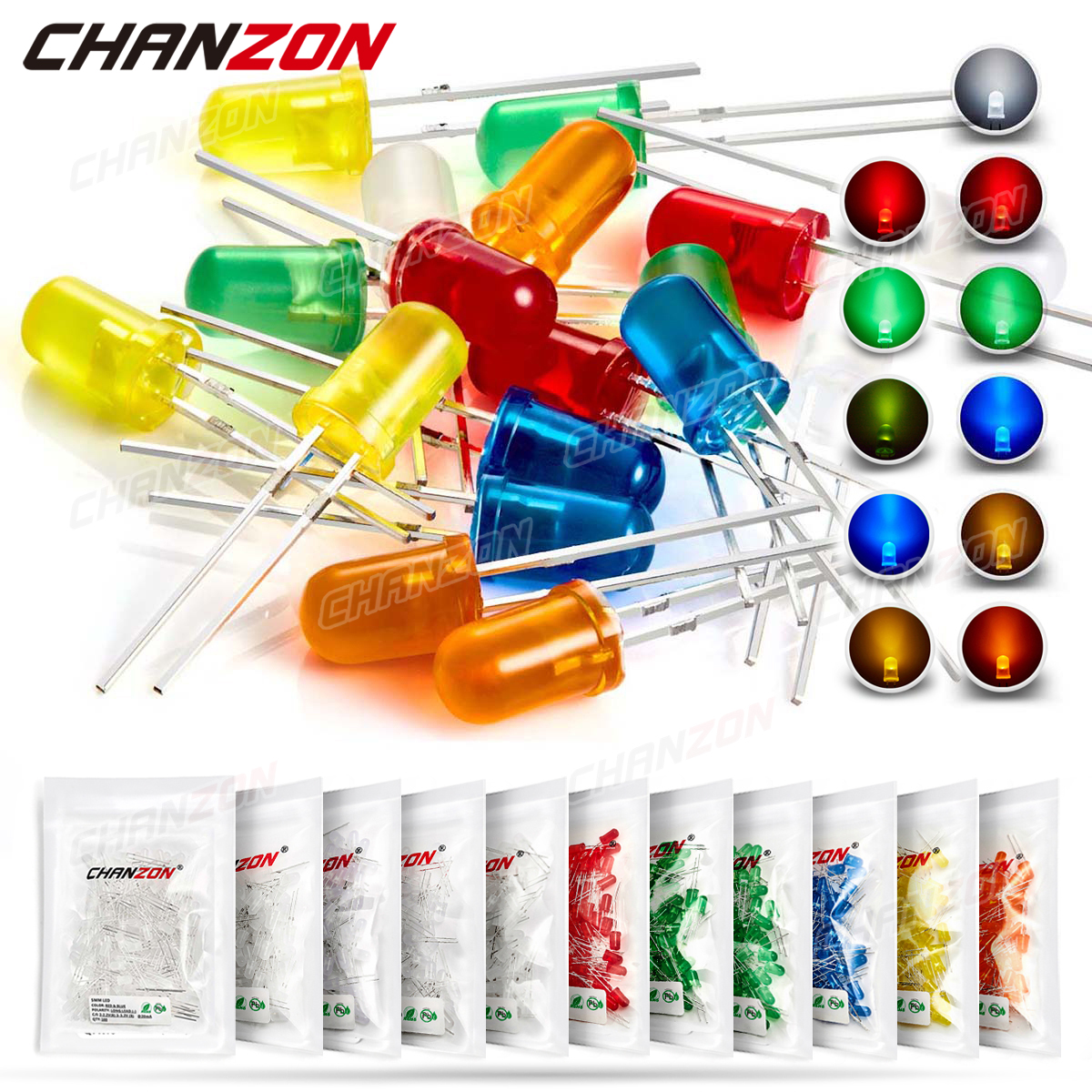 5mm Diffused LED Diode Kit Lam - Science Hobby Kit recensie en prijs